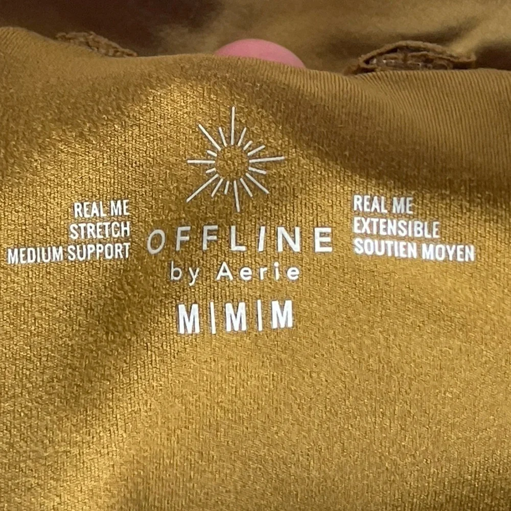 Aerie offline nwt real me lace up sports bra